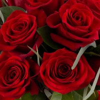 Știi ca te iubesc: buchet elegant cu 15 trandafiri rosii. 4