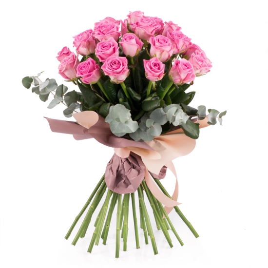 Buchet de 29 Trandafiri roz