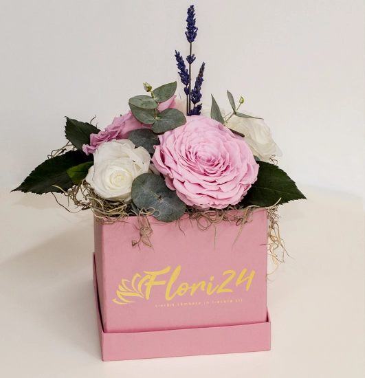 Cutie trandafiri criogenati 