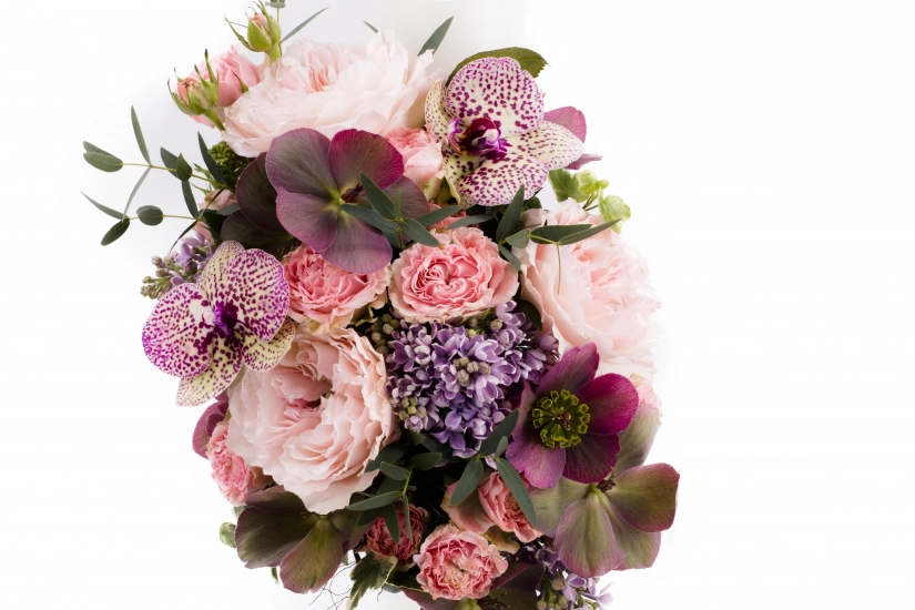 Lumanare nunta/botez Liliac