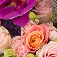 Aranjament floral tezaur de flori exceptional. 4