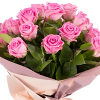 Buchet de 19 Trandafiri roz 3
