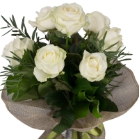Buchet de 7 Trandafiri albi 3