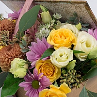 Hortensia, Hortensie, Minirosa, Crizanteme, Crizantemă, Lisianthus, Dalii, Astrantia, Cutie, Verde 4