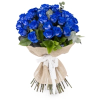 Trandafiri albastri, trandafiri maiastri. Cadou floral inedit.  2