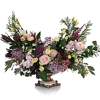 Trandafiri, Banan, Leucadendron, Liliac, Lisianthus, Matthiola, Hotensia, Brasica, Astilbe, Schimia 2