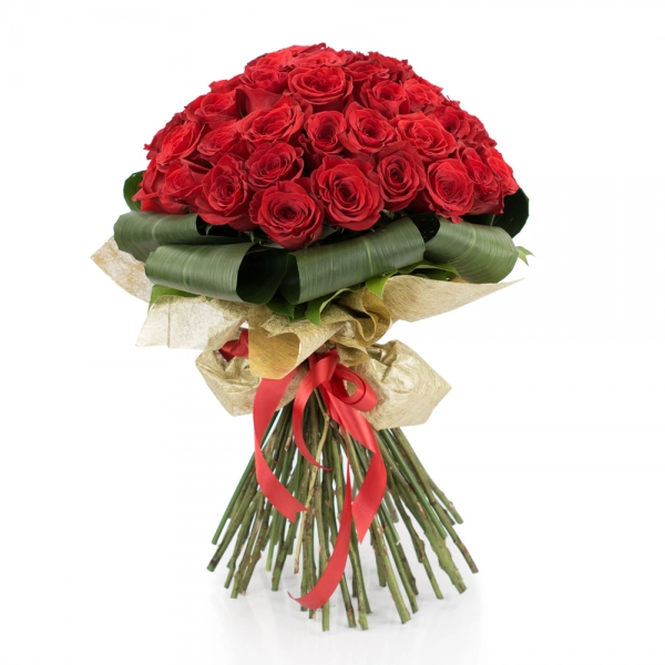 Buchet de 45 Trandafiri roșii